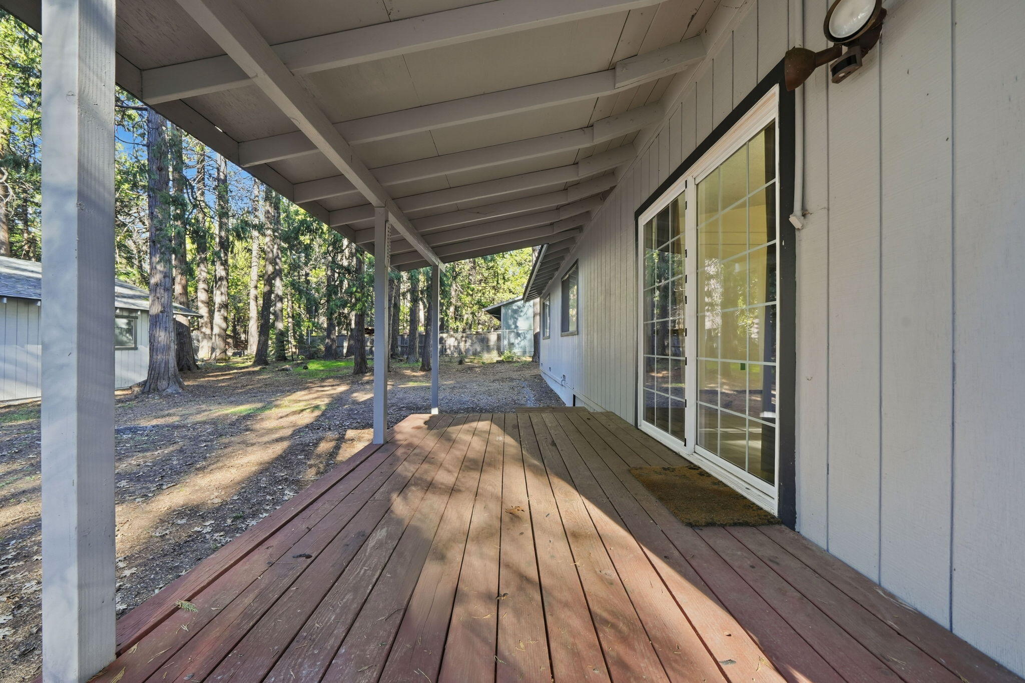 8489 Starlite Pines Road Shingletown, CA 96088 - Photo 18 of 26 a view of backyard with green space