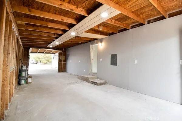 a view of a house with a park