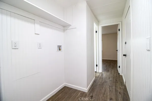 a view of empty room