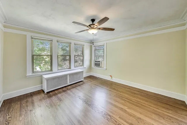wooden floor in an empty room