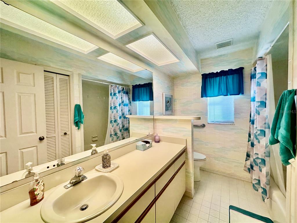 262 Santa Rosa Drive Winter Haven, FL 33884 - Photo 29 of 40 a bath room with a sink and a mirror