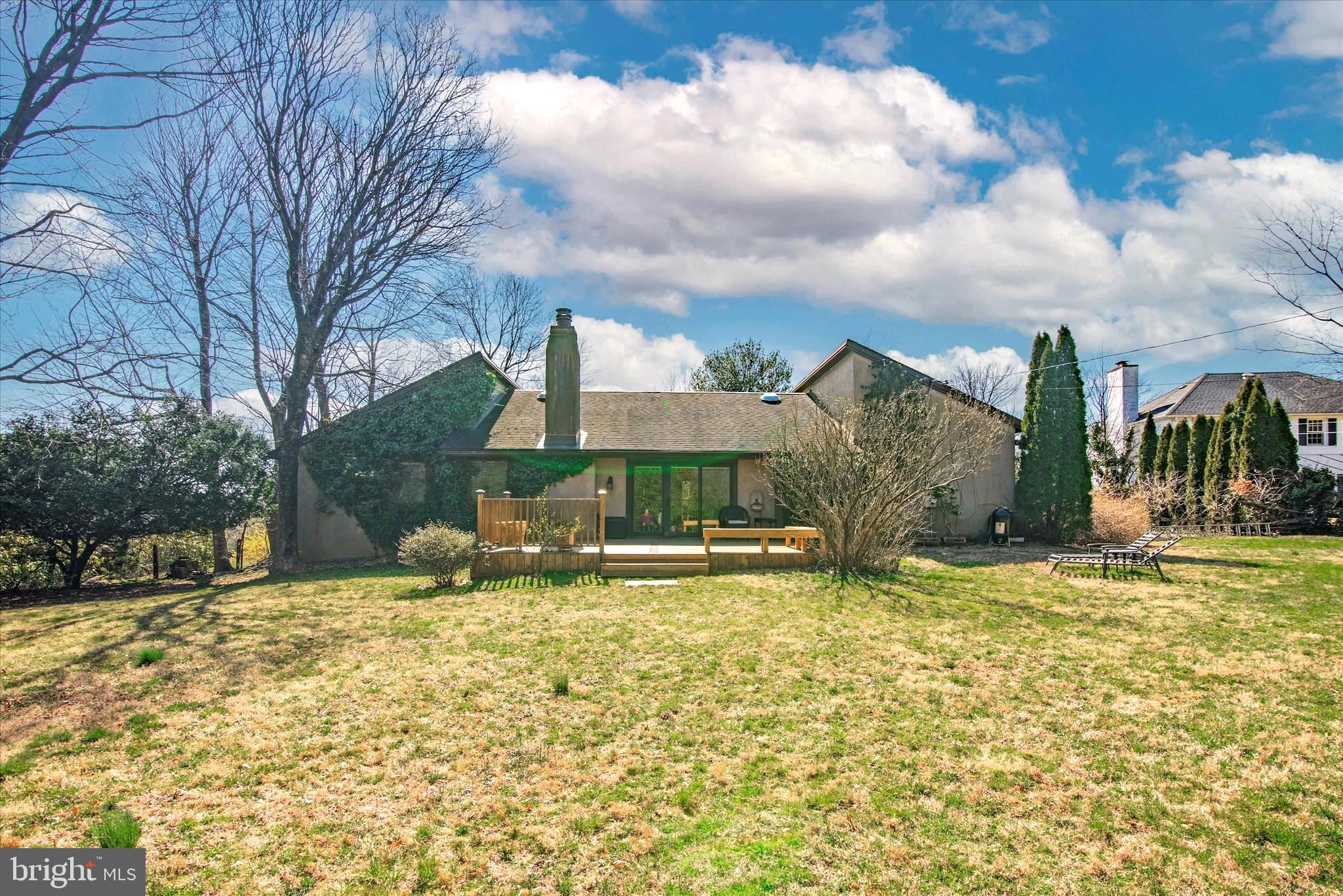 655 Lindley Road Glenside, PA 19038 - Photo 1 of 35 One of a Kind Custom Built Rancher Rear View