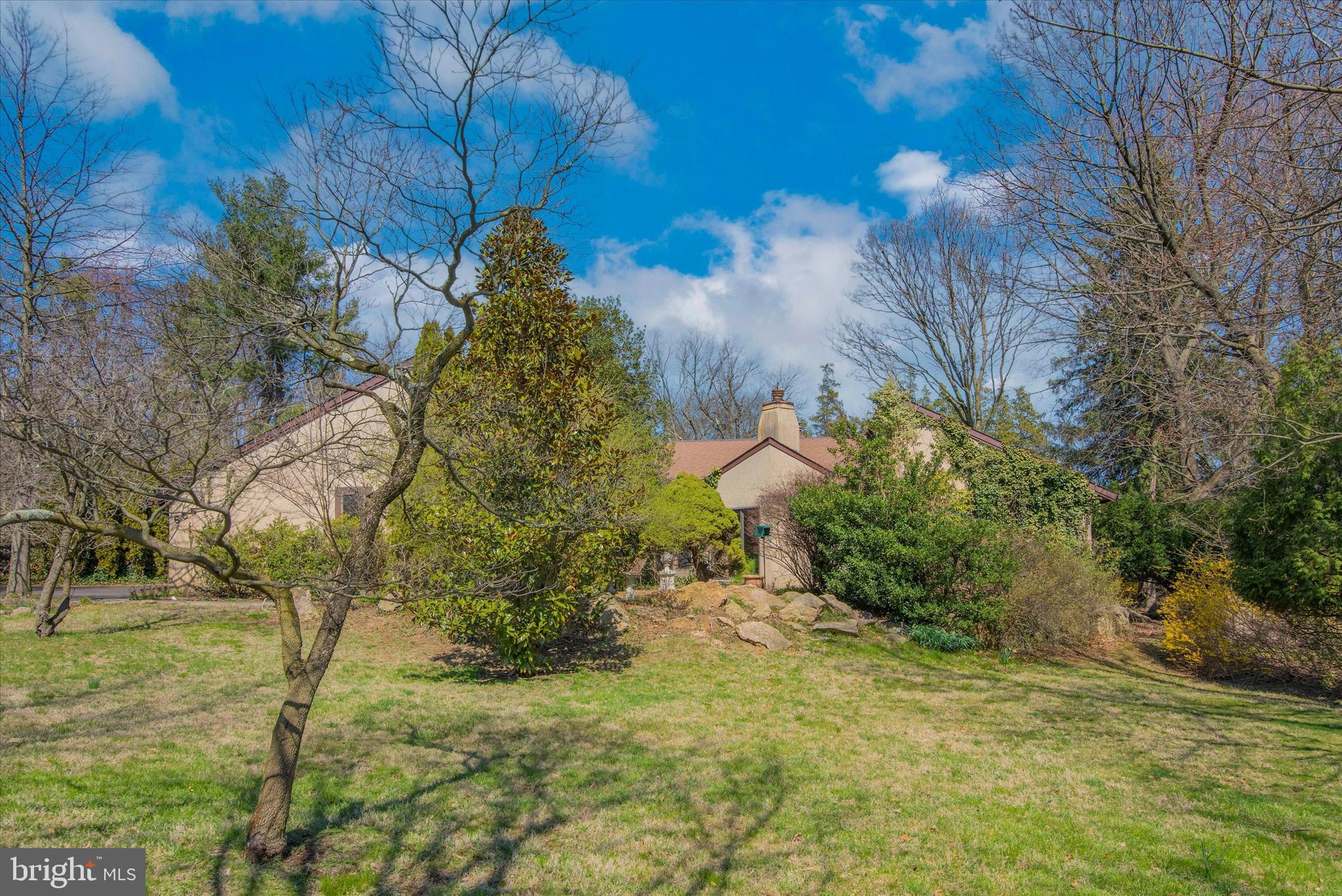 655 Lindley Road Glenside, PA 19038 - Photo 35 of 35 House is set back from the street for privacy.