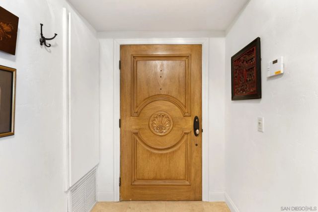 a view of front door with door
