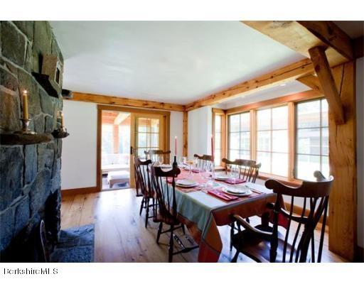 26 S Road Heath, MA 01346 - Photo 10 of 29 a view of a dining room with furniture window and wooden floor
