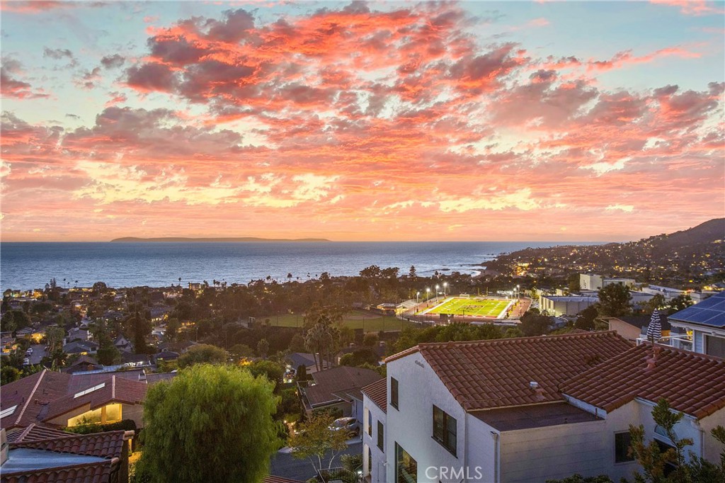 825 Coast View Drive Laguna Beach, CA 92651 - Photo 41 of 63 an aerial view of residential building and city view