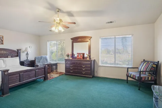 a room with furniture and window