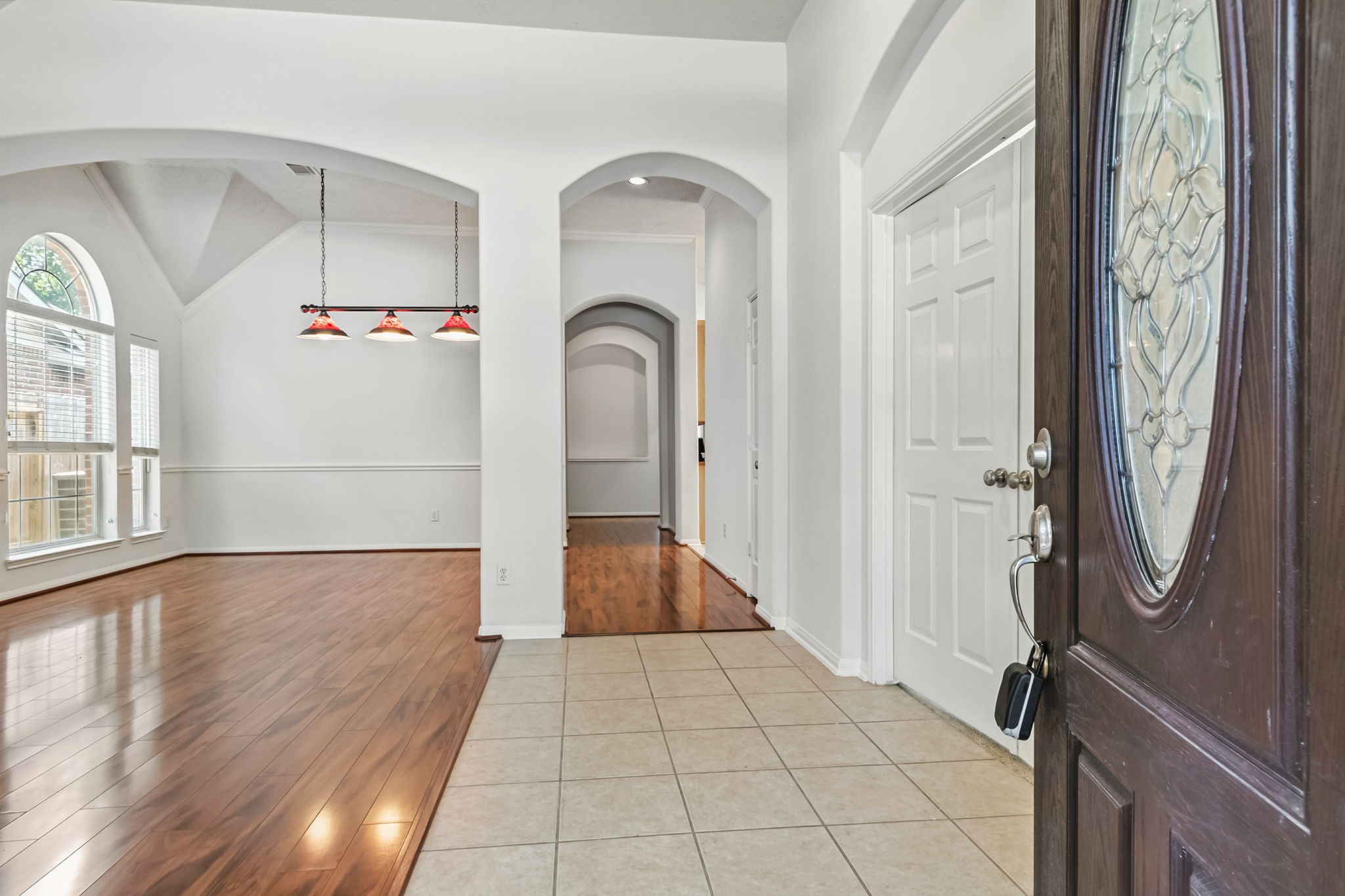 31235 Windcrest Park Lane Spring, TX 77386 - Photo 14 of 50 a view of an entryway with wooden floor