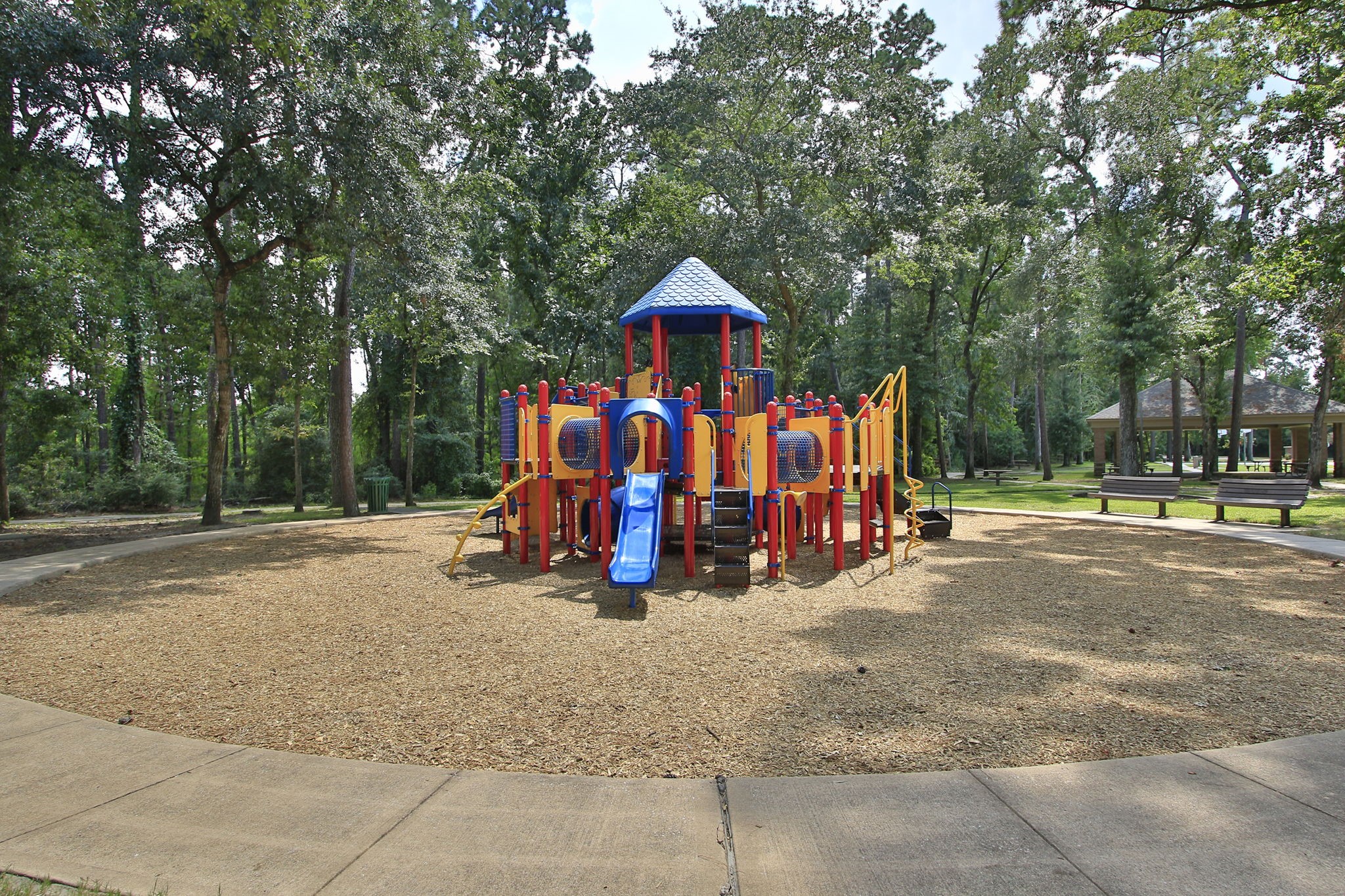 31235 Windcrest Park Lane Spring, TX 77386 - Photo 43 of 50 a view of park with large trees