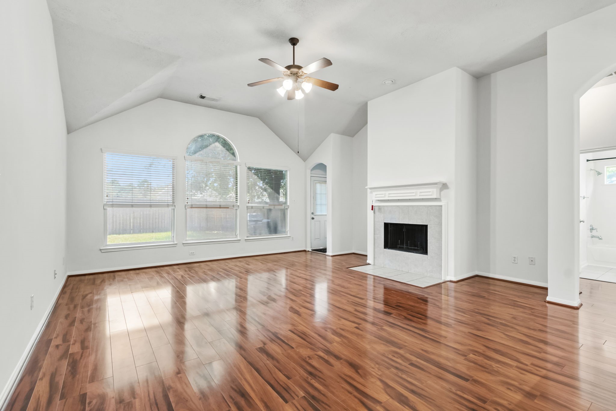 31235 Windcrest Park Lane Spring, TX 77386 - Photo 6 of 50 a view of livingroom with wooden floor