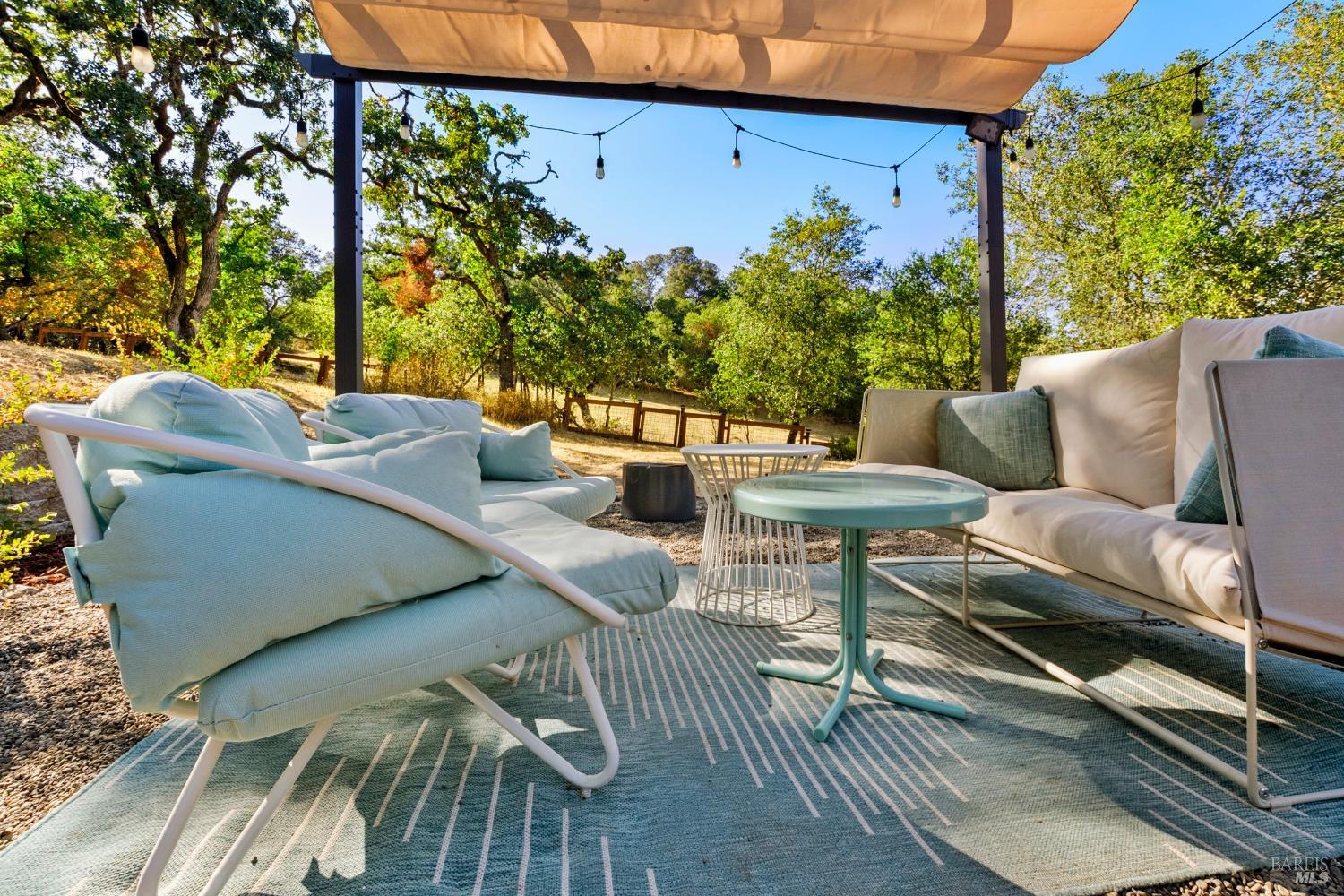 2140 Hyland Court Santa Rosa, CA 95404 - Photo 46 of 51 a outdoor living space with furniture and a potted plant
