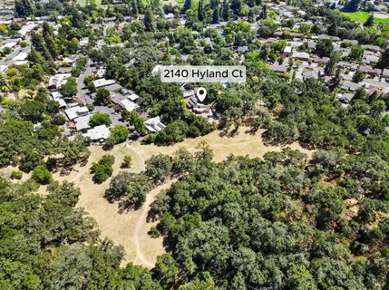 a view of an outdoor space with seating