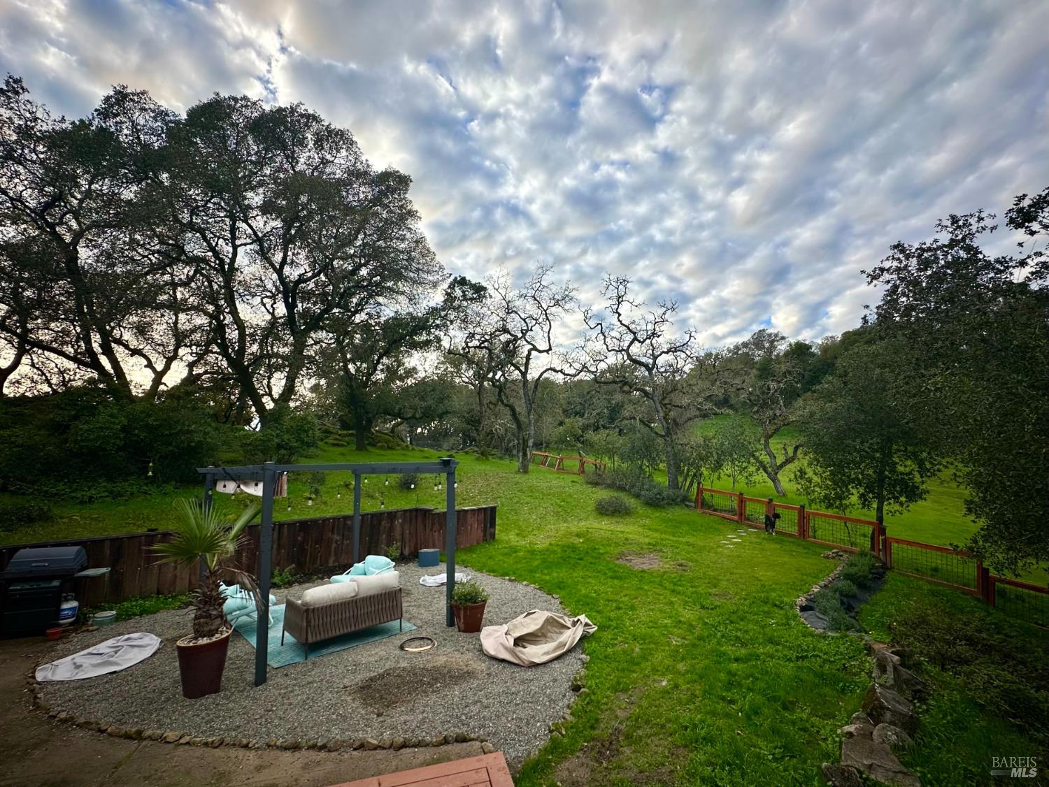 2140 Hyland Court Santa Rosa, CA 95404 - Photo 51 of 51 a view of a backyard with sitting area and garden