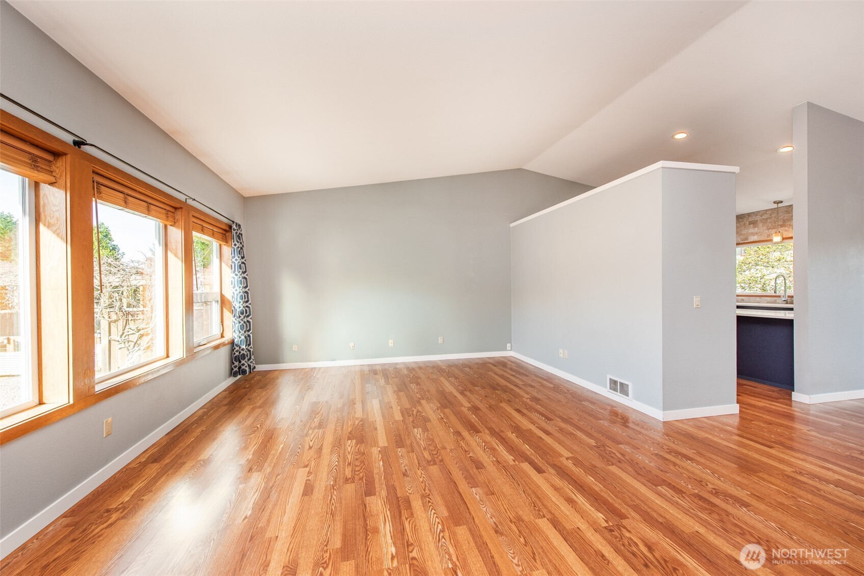151 Nicole Place Sequim, WA 98382 - Photo 11 of 40 wooden floor in an empty room with a window
