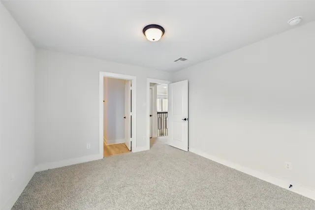 a view of empty room