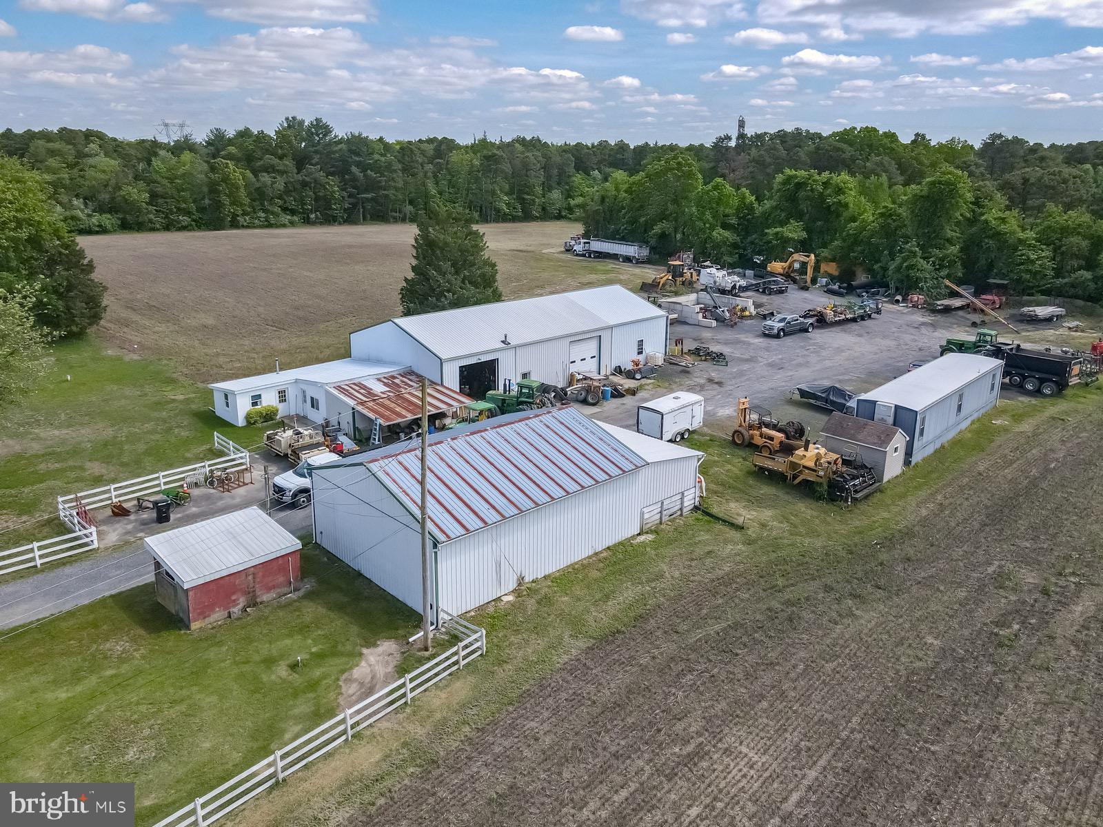 329 Lakedale Road Berlin, NJ 08009 - Photo 44 of 63 an aerial view of a house with garden space and a street view