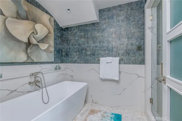 a view of an ocean beach