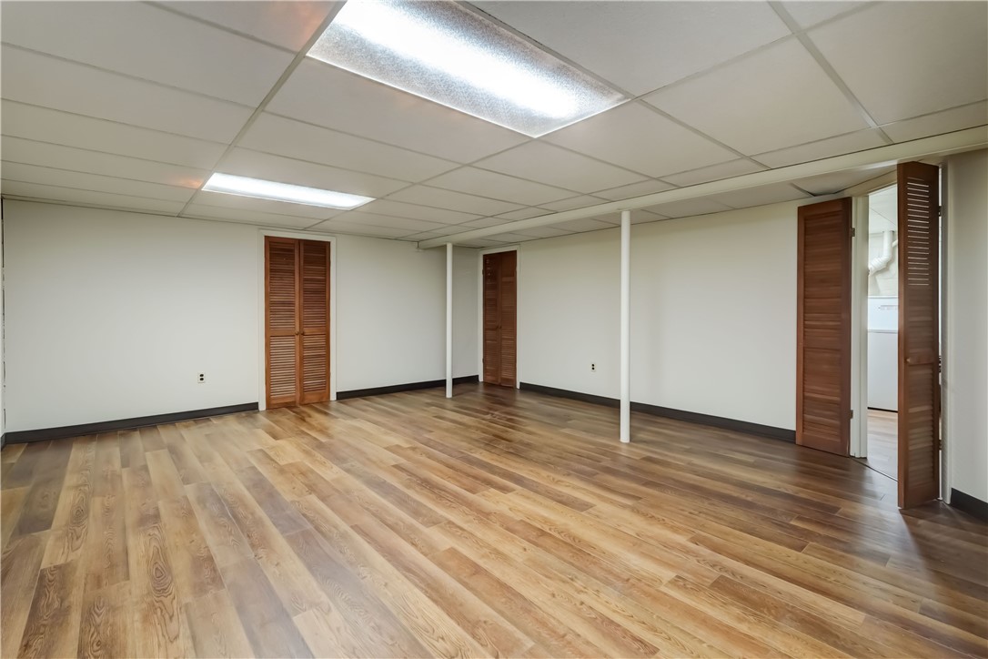 1776 Jackson Road Penfield, NY 14526 - Photo 40 of 50 Alternate view of the basement with laundry door t