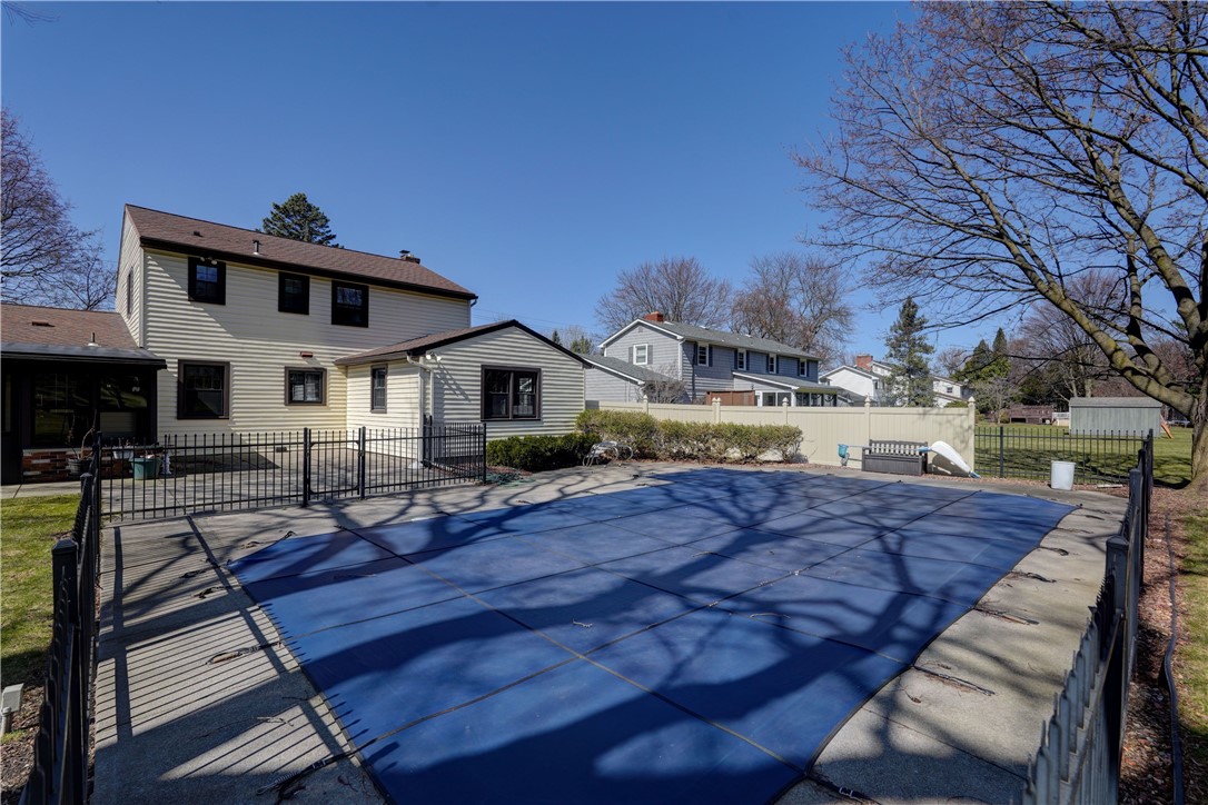 1776 Jackson Road Penfield, NY 14526 - Photo 44 of 50 Beautifully executed in-ground saltwater pool with