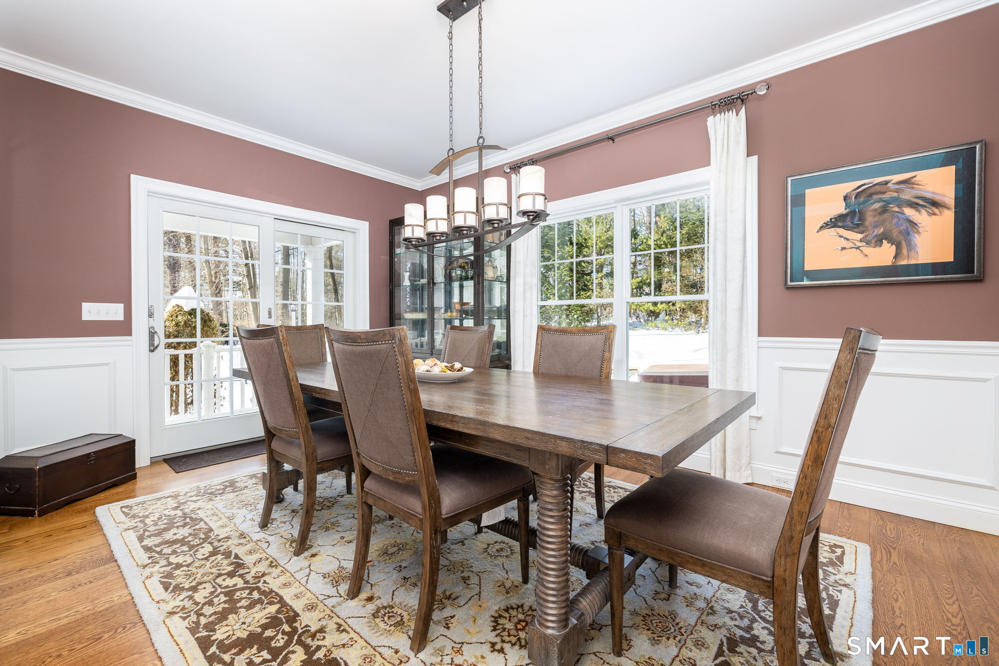 7 Hill Top Road Morris, CT 06763 - Photo 9 of 43 a view of a dining room with furniture window and outside view