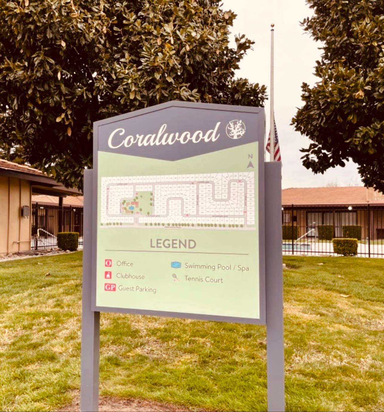 195 Schooner Lane Modesto, CA 95356 - Photo 18 of 24 a sign on the side of a building