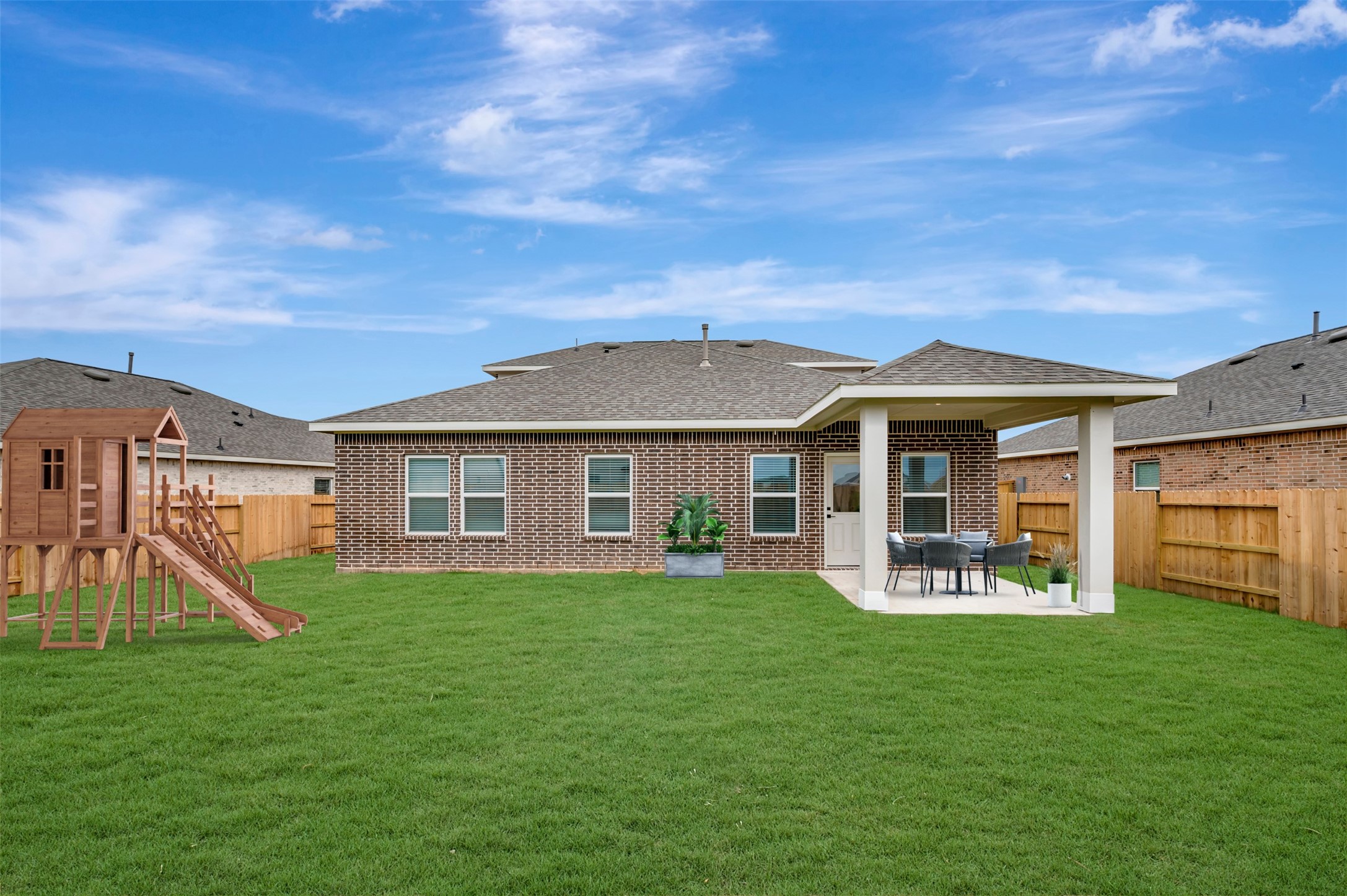 7918 Jasper Mdws Way Angleton, TX 77515 - Photo 21 of 31 Amazing backyard!