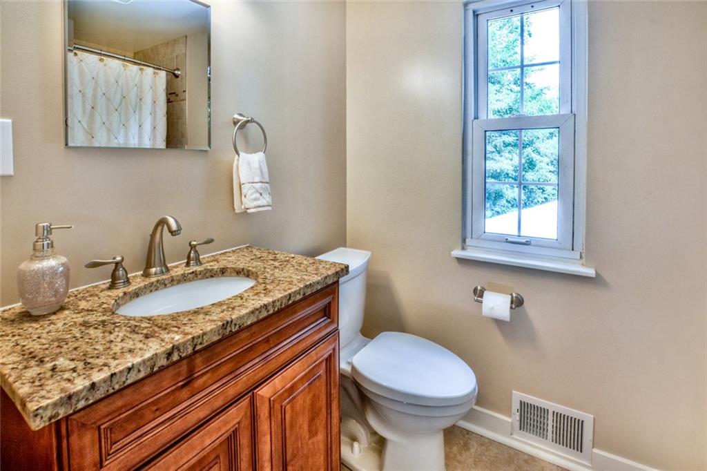 109 Deimling Road Pittsburgh, PA 15229 - Photo 18 of 23 Full Bath - Remodeled in 2014. Granite Countertop, Ceramic tile Tub/Shower. Combo. Beautiful!
