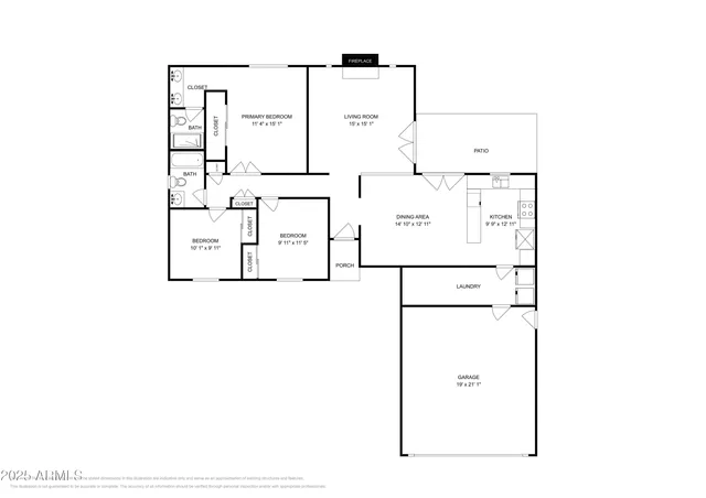 a house view with a outdoor space