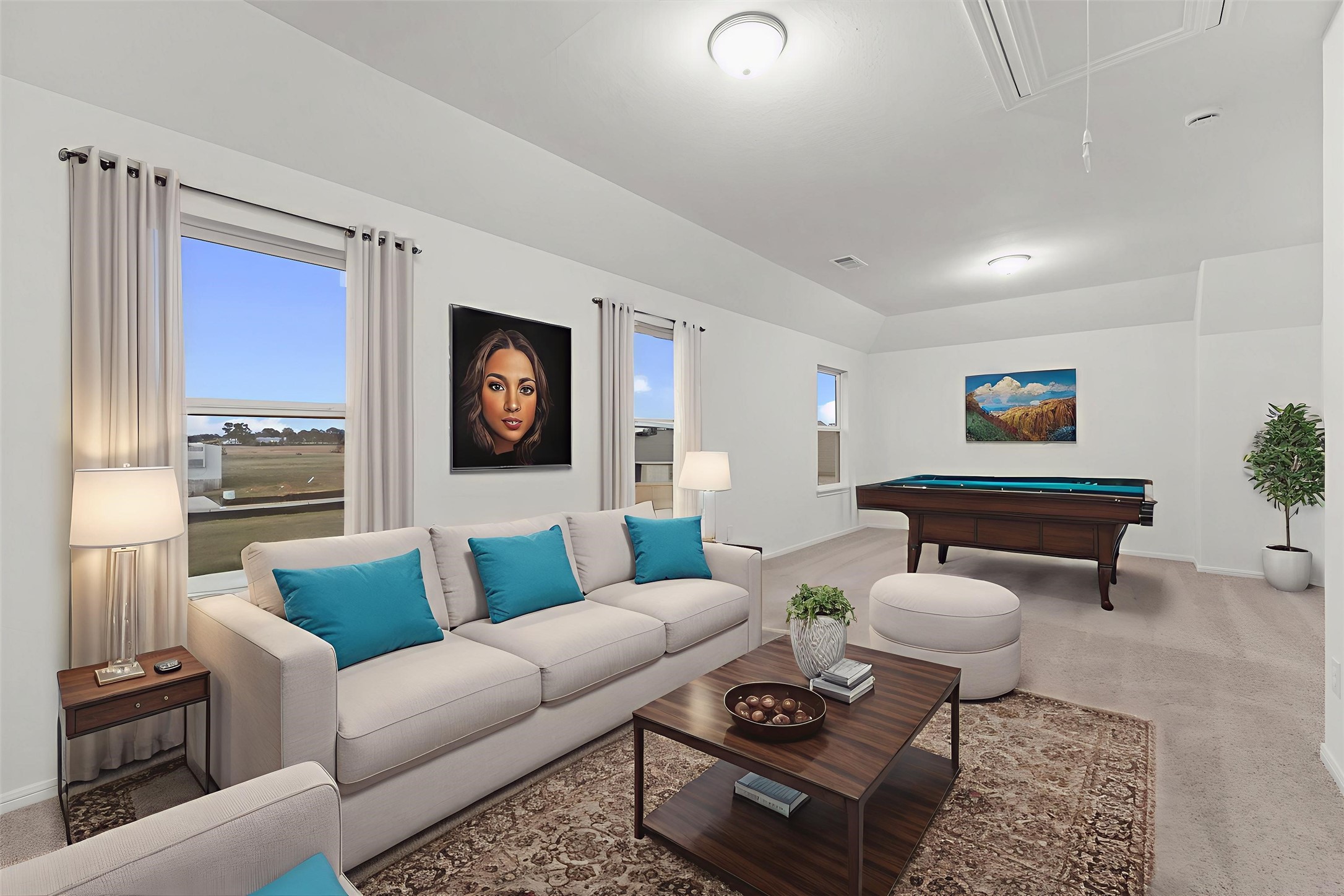 19111 Hazel Firs Court Magnolia, TX 77355 - Photo 21 of 34 a living room with furniture and a rug