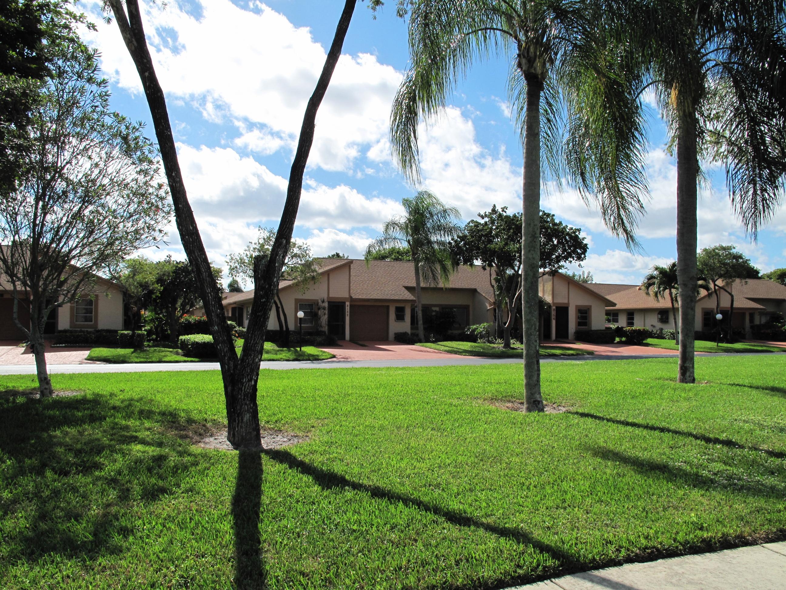 8152 Sweetbriar Way, Unit A Boca Raton, FL 33496 - Photo 1 of 44 Front view of vila facing park