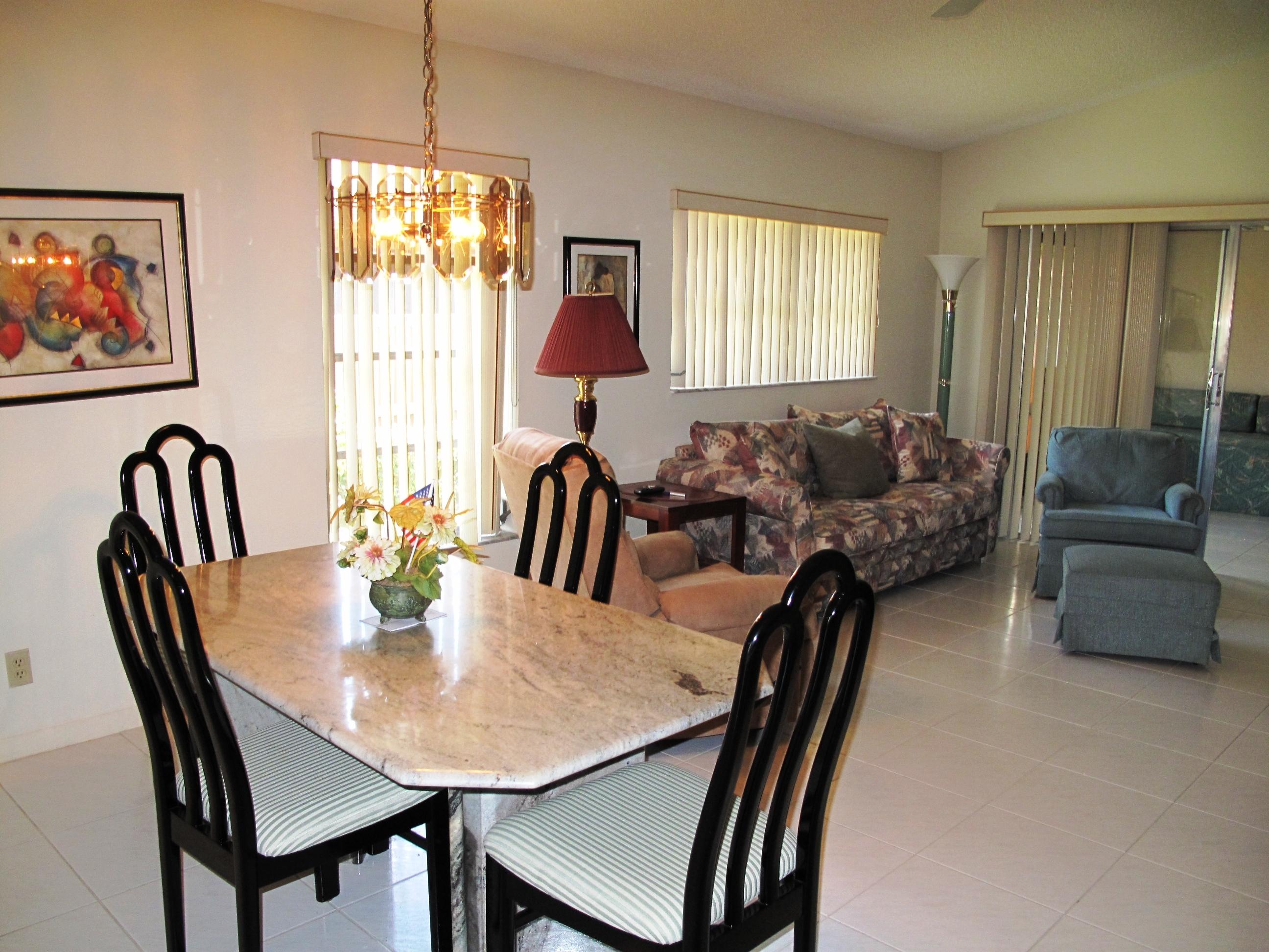 8152 Sweetbriar Way, Unit A Boca Raton, FL 33496 - Photo 15 of 44 Living room dining area