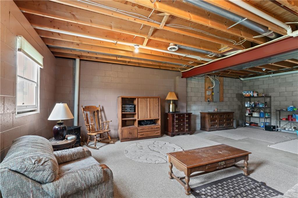 763 Chapel Road Aliquippa, PA 15001 - Photo 18 of 26 Put your personal touches on this large area with great ceiling heights for extra family space!