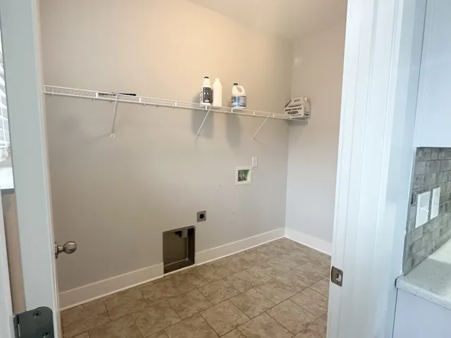 a view of a walk in closet