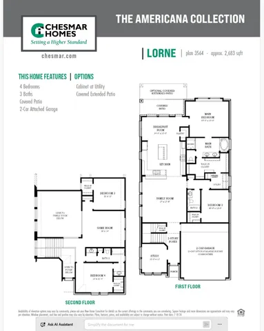 $382,990 | 3847 Mulberry Farms Drive, Santa Fe, TX 77510