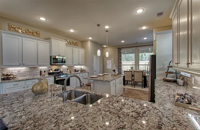 a view of a porch with wooden floor and a porch