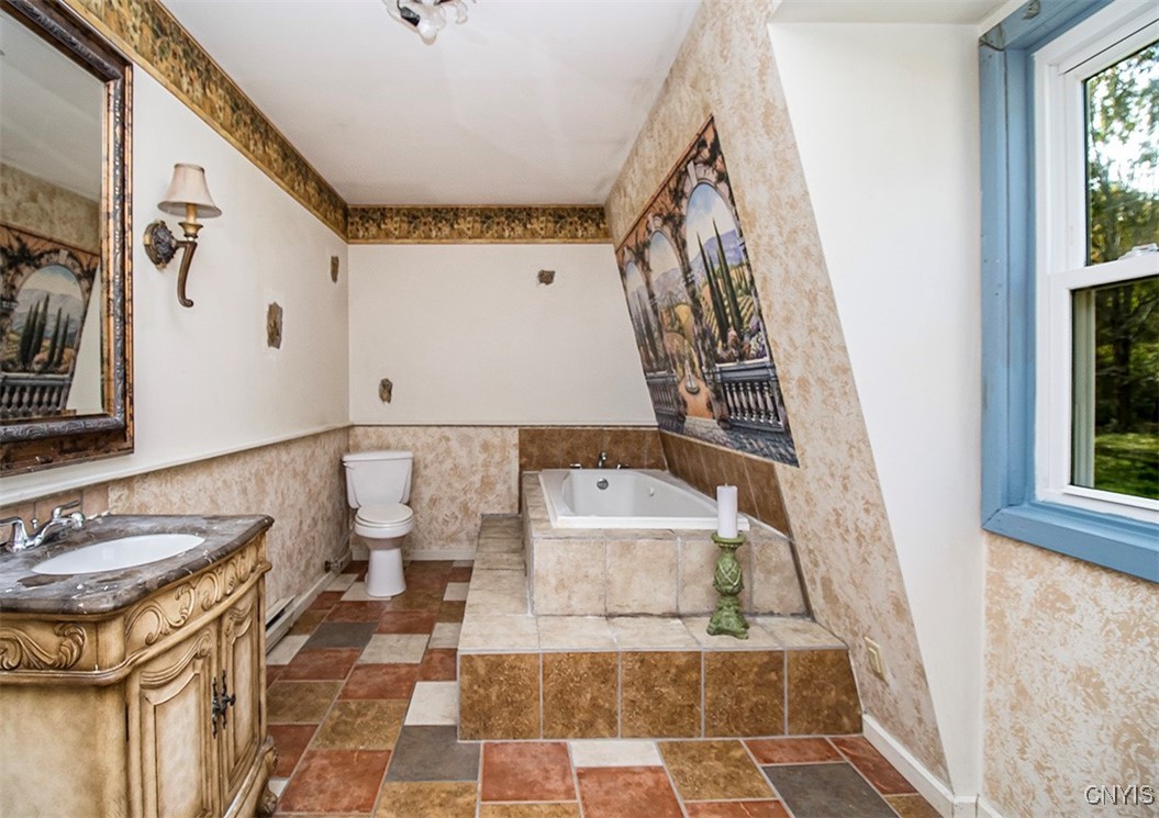 4079 Argos Road Nelson, NY 13035 - Photo 31 of 49 Ensuite Bathroom off Primary Bedroom