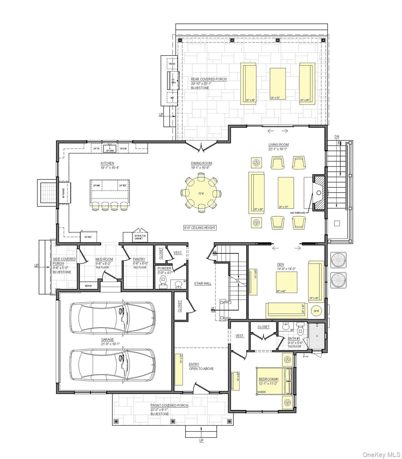 152 South Road Westhampton, NY 11977 - Photo 25 of 26 First Floor Floorplan