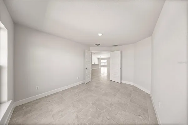 a view of empty room