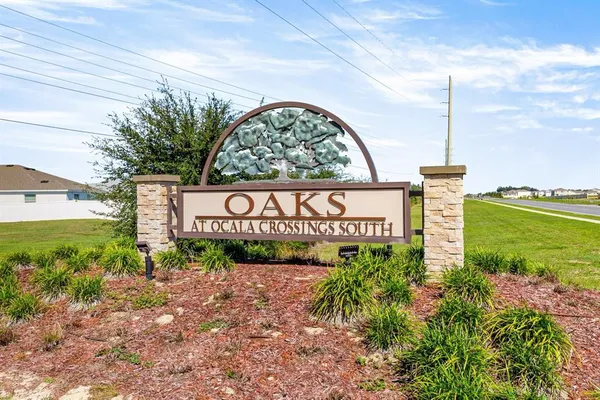 a sign on the side of a road