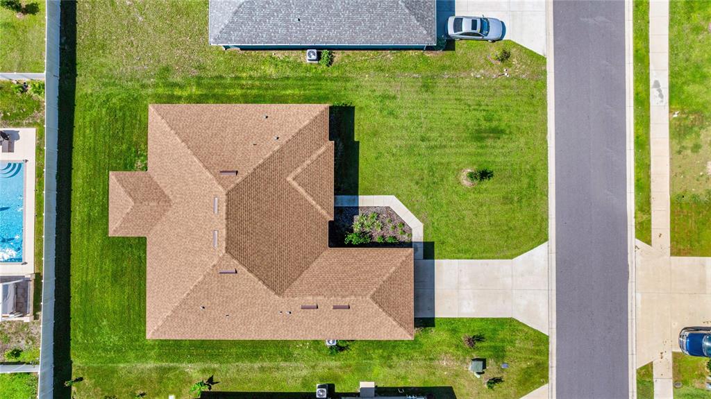4984 Southwest 91st Place Ocala, FL 34476 - Photo 42 of 42 an aerial view of a house with a yard