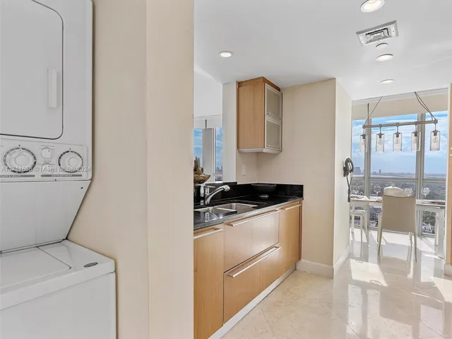 a close view of sink and mirror