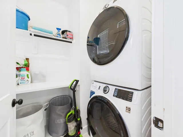 a view of entryway and dining room