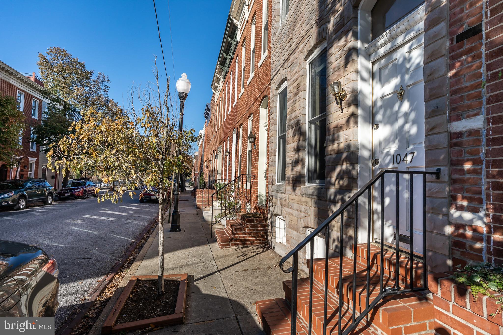 One of the loveliest streets in Federal Hill.