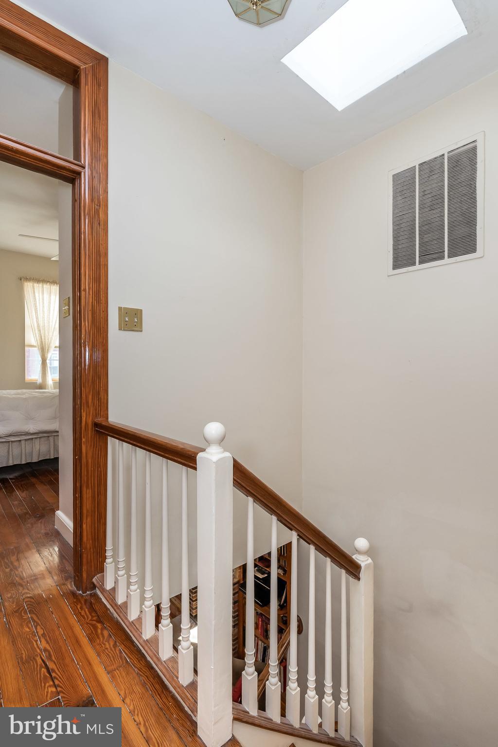 1047 Riverside Avenue Baltimore, MD 21230 - Photo 19 of 30 Skylight at top of stairs.