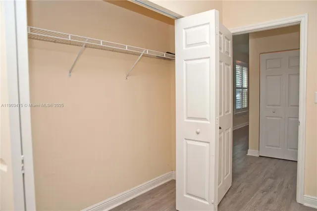 a view of front door