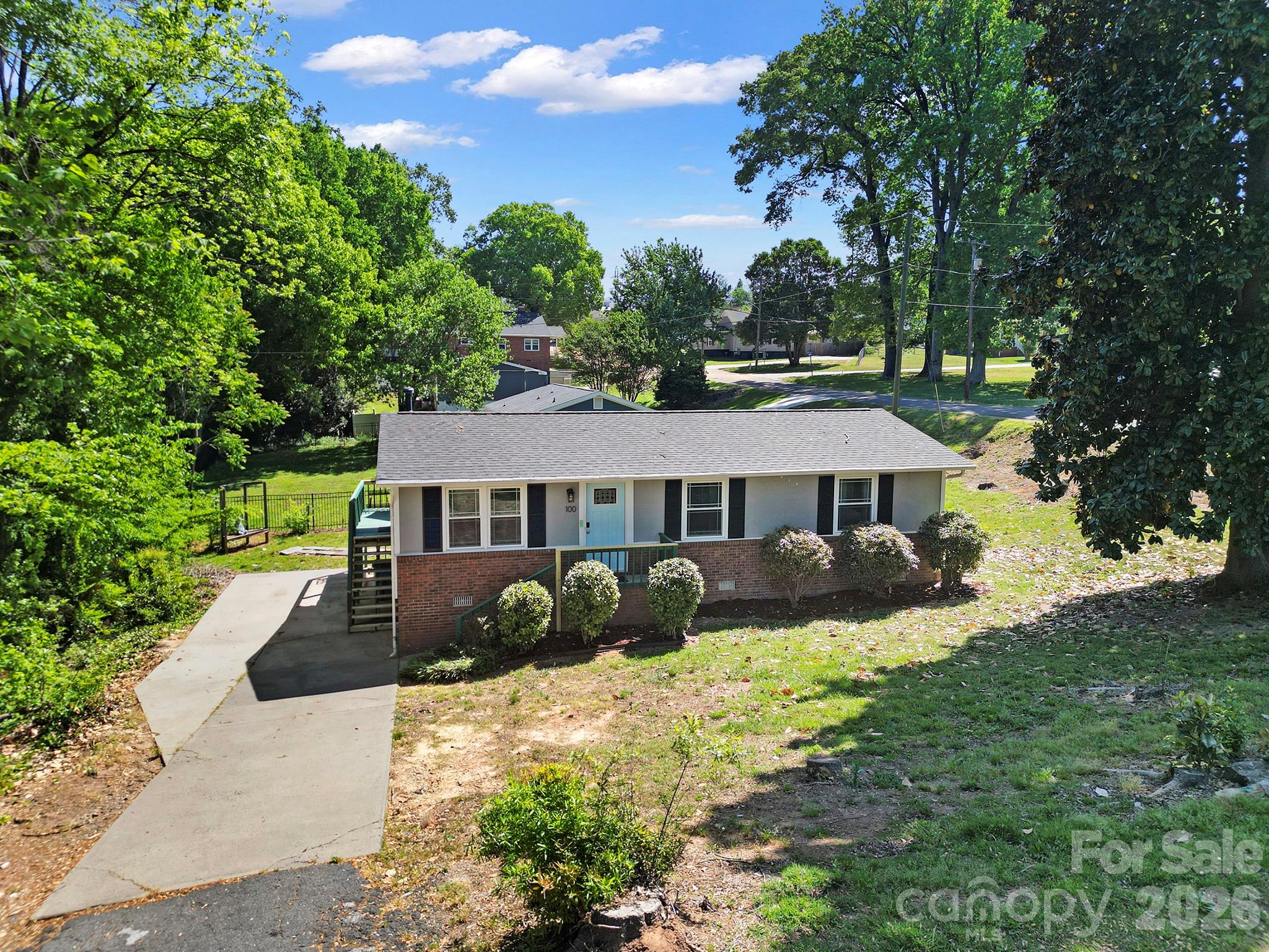 100 Privette Street Fort Mill, SC 29715 - Photo 25 of 25 a front view of a house with garden