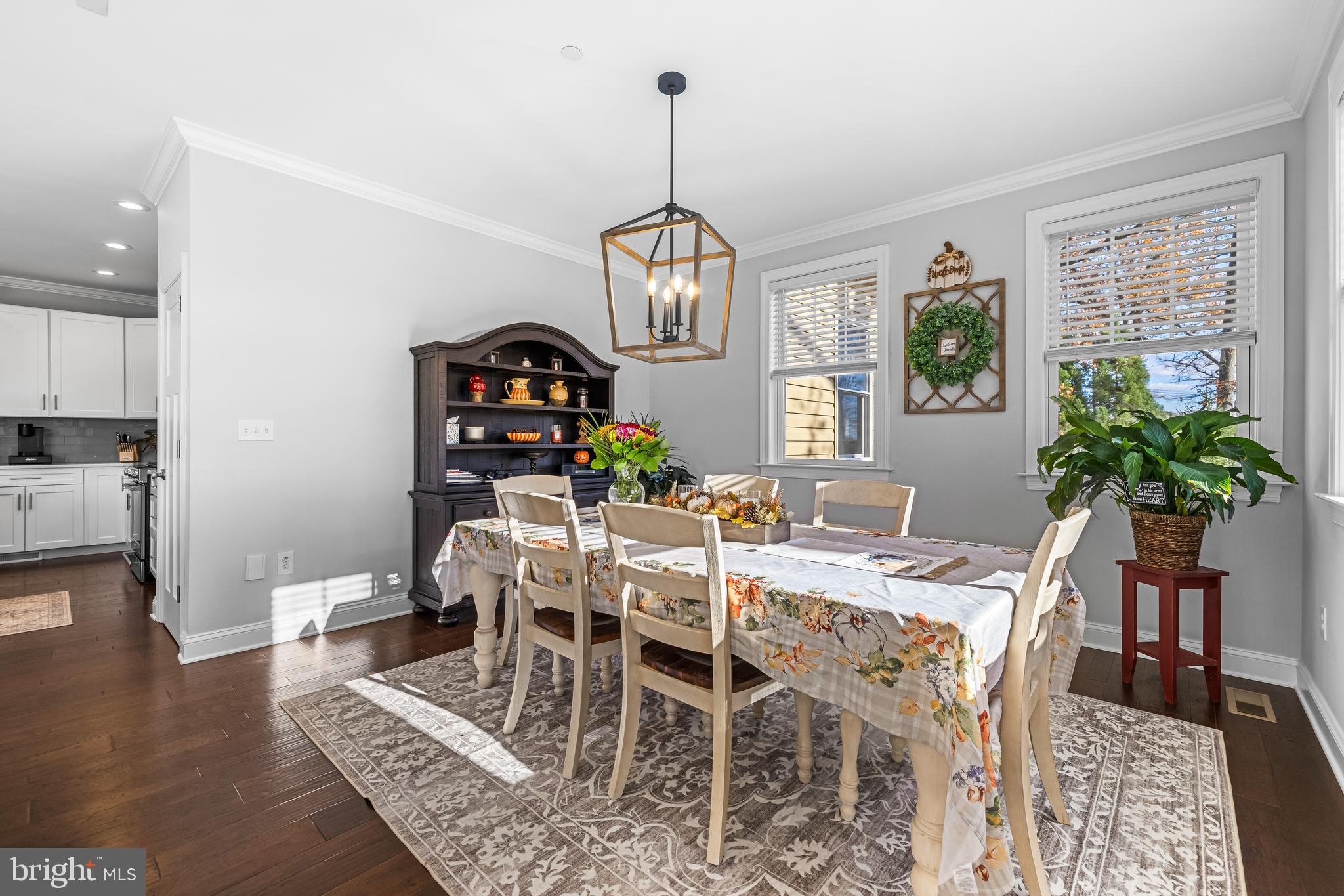 20834 Old York Road Parkton, MD 21120 - Photo 12 of 35 a view of a dining room with furniture window and wooden floor