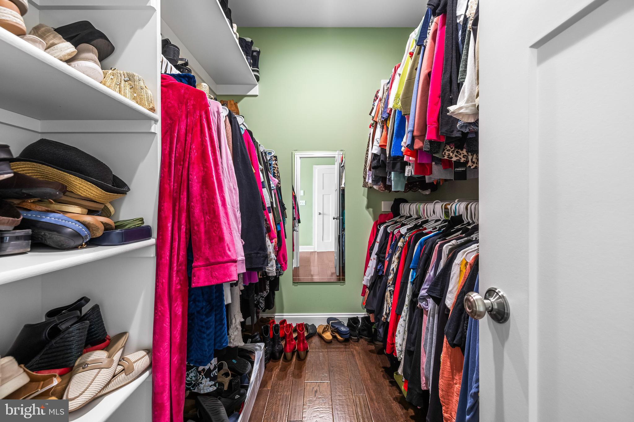 20834 Old York Road Parkton, MD 21120 - Photo 18 of 35 a view of walk in closet with clothes