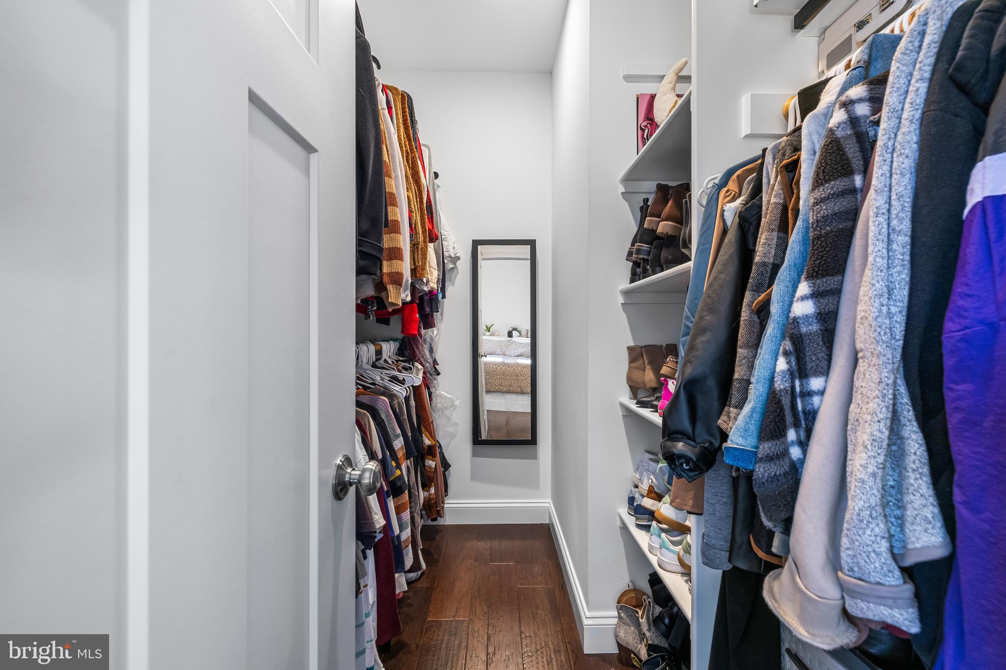 20834 Old York Road Parkton, MD 21120 - Photo 24 of 35 a view of walk in closet with clothes