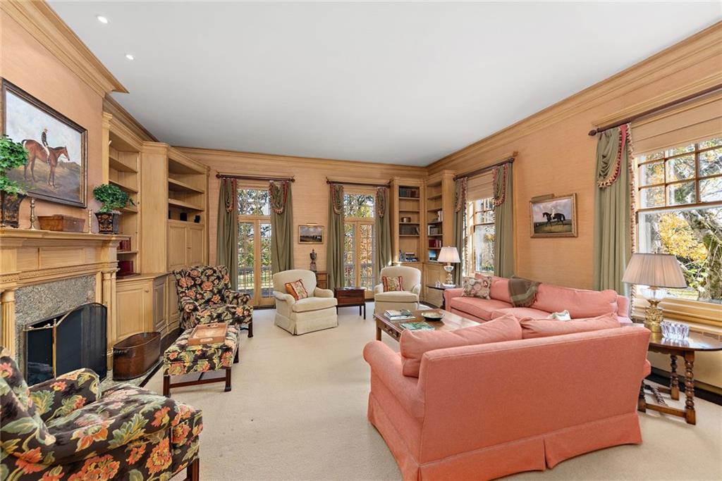 220-2 Scaife Road Sewickley, PA 15143 - Photo 11 of 49 a living room with furniture large window and flat screen tv